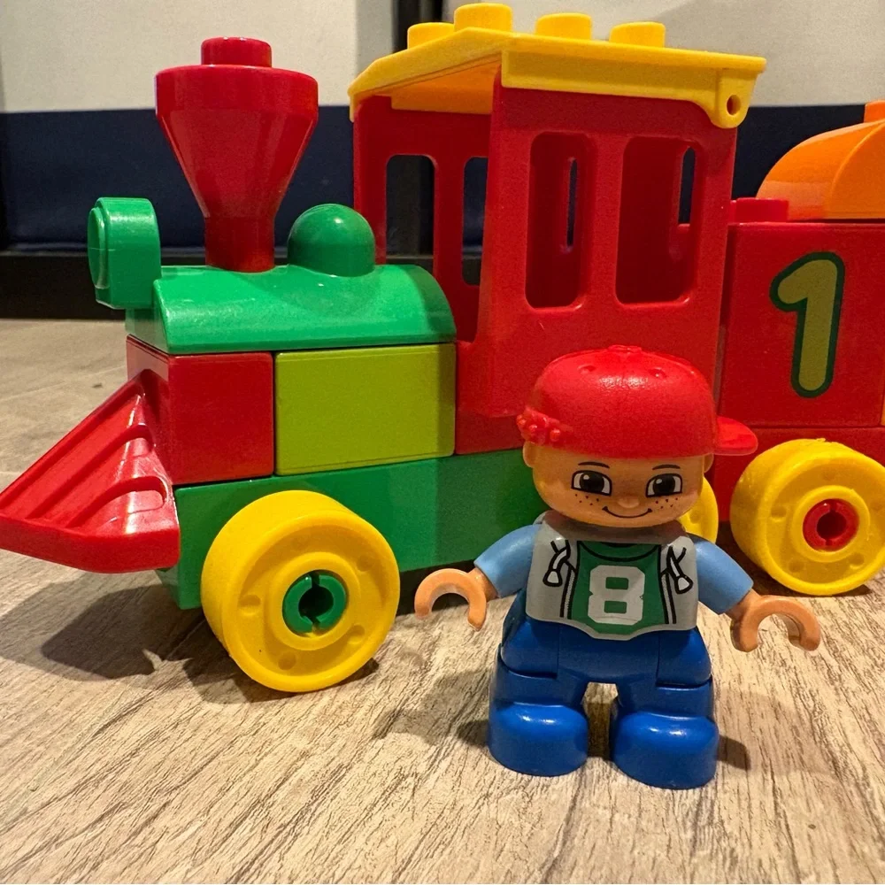LEGO DUPLO NUMBER TRAIN Learn to Count Set 10558 Number Blocks Dog Included - Picture 4 of 10